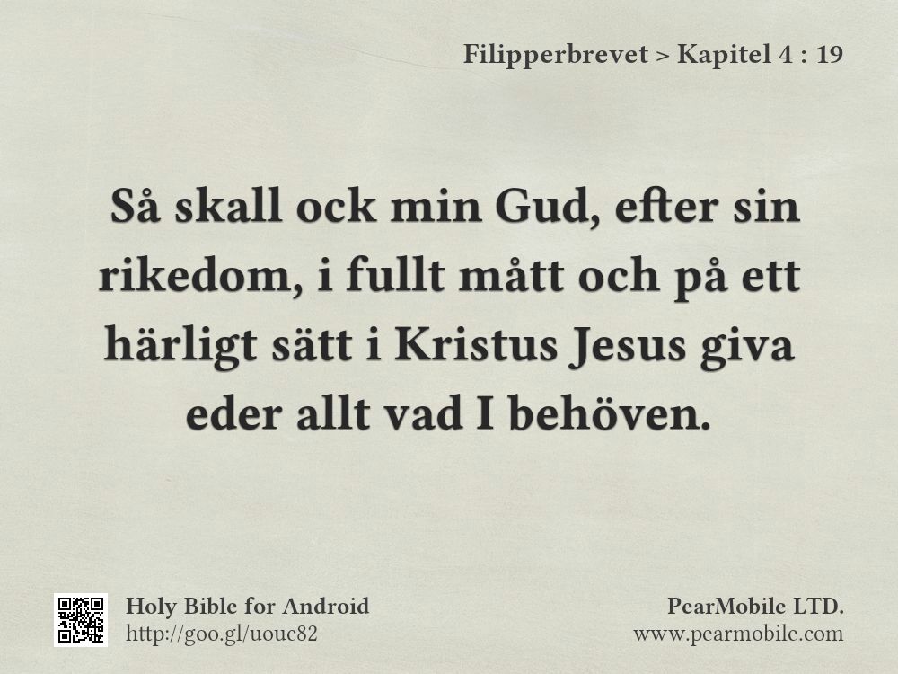 Filipperbrevet, Kapitel 4:19